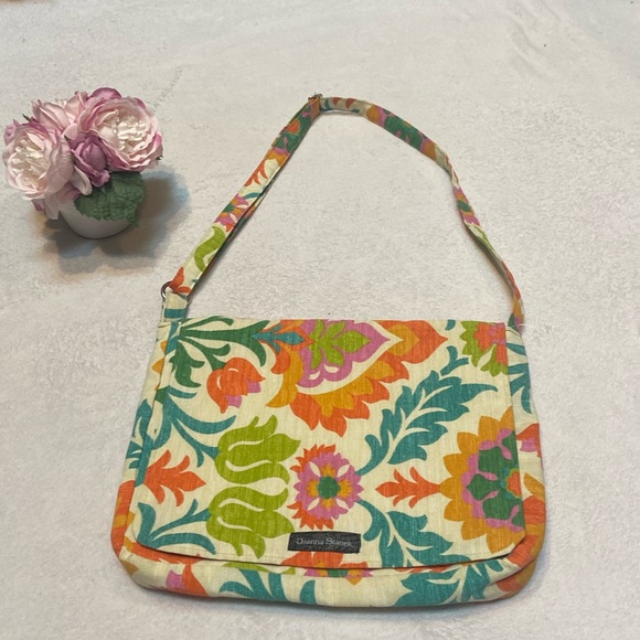 JOANNA STANEK Fold Over Satchel Messenger Bag - Picture 1 of 8